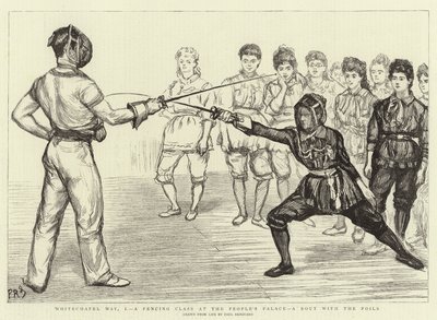 Whitechapel Way, A Fencing Class at the People